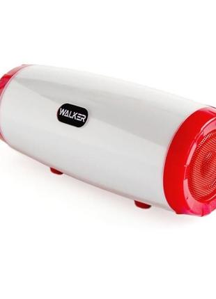 Портативная колонка walker wsp-120 red акустическая система