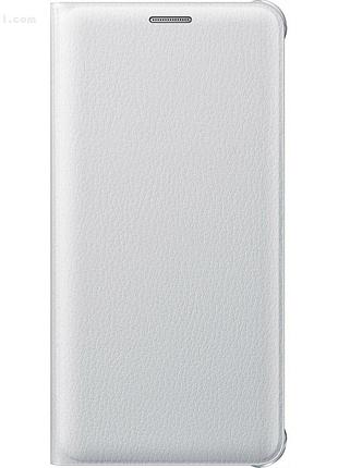 Чохол flip wallet для samsung galaxy a7 2016 (a710) white original 100%