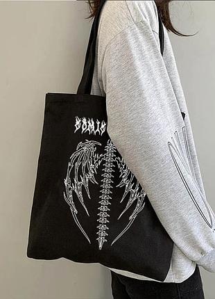 Шоппер gothic skull 2