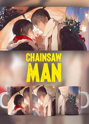 Кухоль аніме chainsaw man