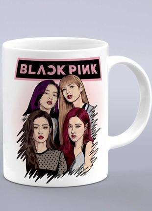 Кружка блэкпинк blackpink black pink 330 мл