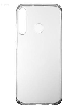 Чехол flexible clear case для huawei p40 lite e transparent (original 100%)