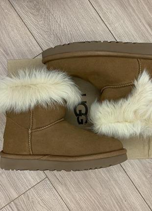 Ugg  milla 1018303 цвет chestnut. размер 6 us5 фото