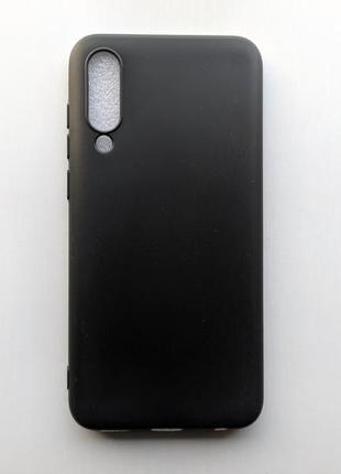 Силиконовый чехол meizu 16xs матовый черный4 фото