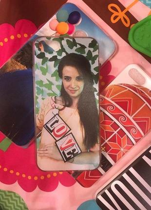 Друк фото, картинок та імен на силіконових чохлах для різних телефонів!!!