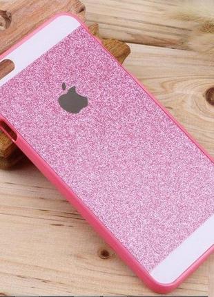 В наявності!!! блискучий пластиковий чохол для iphone 6 plus
