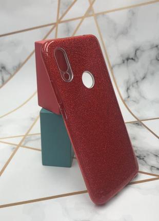 Силиконовый чехол shine silicone case для xiaomi redmi 7 красный