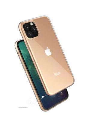 Прозрачный силиконовый чехол для apple iphone 11 pro max (6,5)3 фото