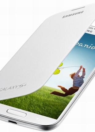 Чехол ef-fi950bwegww для samsung galaxy s4 (i9500) white original 100%