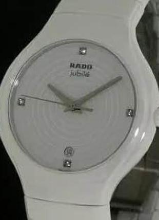 Жіночий годинник  rado jubile true кераміка white