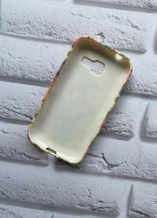 Силиконовый чехол с рисунком для samsung s7262/star pro ромашки 3