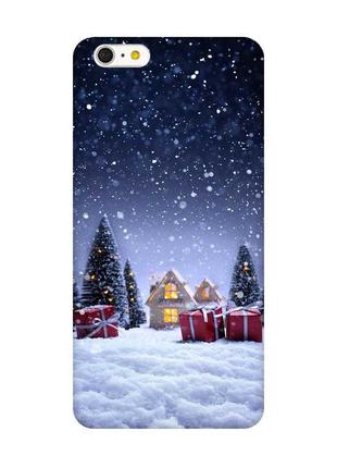 Чехол на iphone 6+ 6 plus 6s plus праздничный вечер (принт 165)