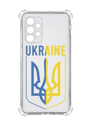 Чохол із потовщеними кутами на oppo a72 5g тризуб (принт 254)