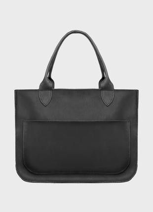 Жіноча шкіряна сумка перфекто чорний dekey