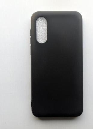 Силиконовый чехол meizu 16s матовый черный5 фото