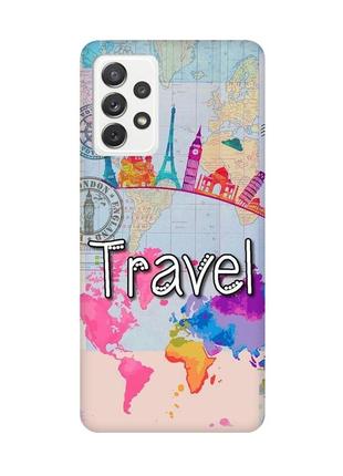 Чохол на samsung galaxy a72/a725 :: подорож. travel (принт 321)
