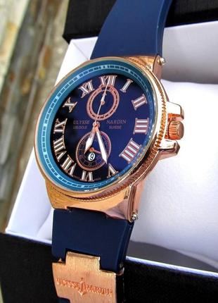Часы мужские ulysse nardin/улис наручные часы мужские классические часы кварцевые часы + подарочная коробка3 фото