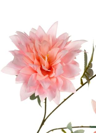 Искусственная декоративная хризантема, рожева2 фото