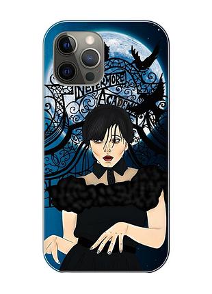 Магнитный чехол на iphone 12 pro max с поддержкой magsafe :: танец. уенсдей (принт 212)