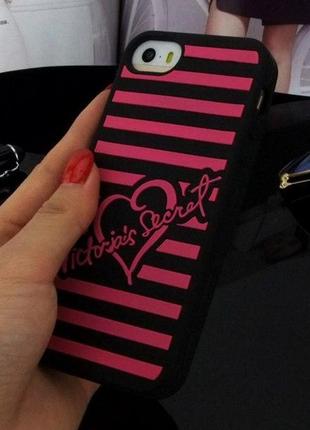 В наличии!!! брендовый силиконовый чехол victoria’s secret для iphone 4/4s