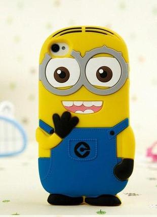 В наличии!!! силиконовый чехол для iphone 4/4s