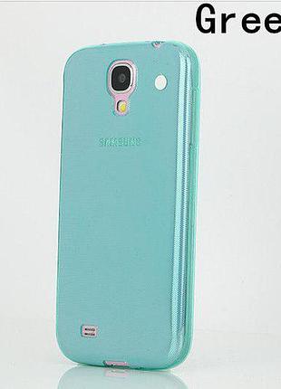 Прозорий силіконовий ультратонкий чохол для samsung galaxy s4 mini i9190