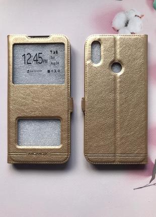 Чехол-книжка momax для xiaomi redmi note 2 7 pro золотой