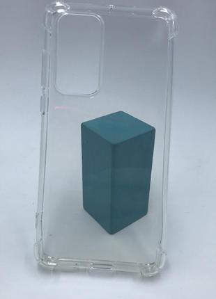 Ультратонкий прозрачный силиконовый чехол с утолщёнными углами для huawei p40