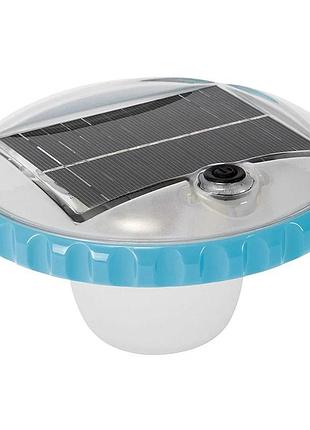 Лампа - поплавець intex 28695, підсвічування для басейну. працює від сонячної батареї