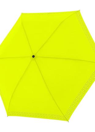 Яркий желтый женский мини зонт doppler ( механика ) арт. 722363s01
