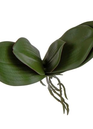 Искусственные декоративные листья орхидеи