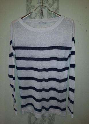 Летний свитер в морском стиле