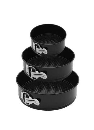 Набір роз'ємних із 3 форм для випікання shop