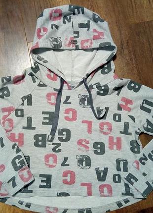 Фирменный укороченный худи atr@ttivo италия2 фото