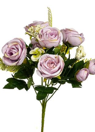 Букет "фиолетовые розы" 30см1 фото