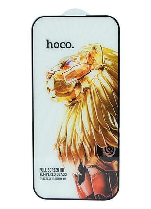 Поштучно захисне скло hoco g9 hd for apple iphone 14 pro