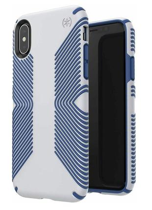 Чехол противоударный speck presidio grip 117106-7569 для iphone xs max (6.5") blue3 фото