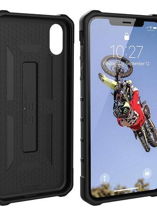 Чехол противоударный оригинальный uag pathfinder original (111107114040) для iphone xs max (6.5") black10 фото