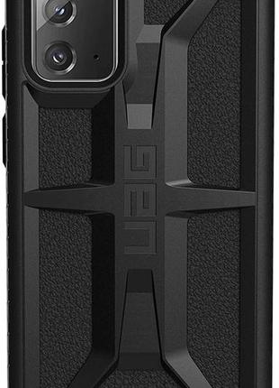 Чехол оригинальный противоударный uag monarch (212191114040) для samsung galaxy note 20 (6.7") black