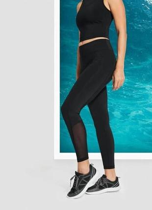 Женские функциональные леггинсы crivit, размер s/m, цвет черный