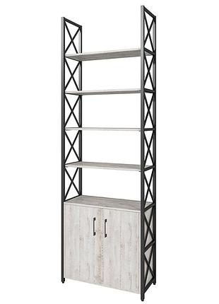 Стеллаж металлический loft details xx-230b-2 сосна лофт белая