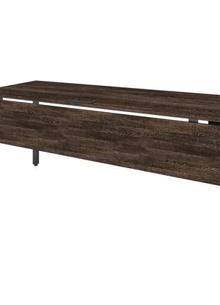 Офисный письменный стол loft details кp180b венге винтаж с царгой