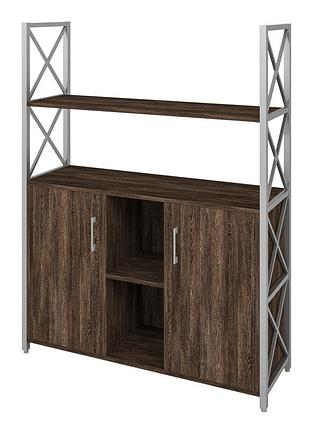 Стеллаж металлический loft details xx-126-2 венге винтаж