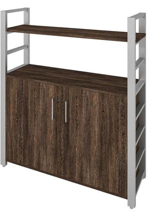 Стелаж металевий loft details mm-126-1 венге вінтаж