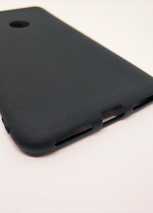 Силіконовий чохол бампер для xiaomi redmi note 6 pro candy case чорний2 фото