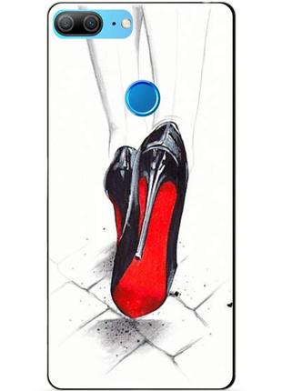 Чохол силіконовий для huawei mi 9 lite з малюнком лабутены