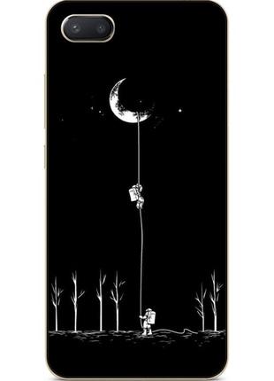 Чохол силіконовий для iphone 8 з малюнком шлях до місяця