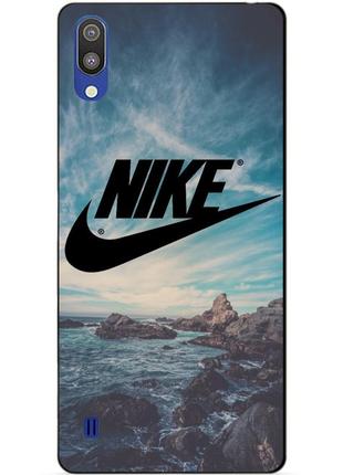 Чохол силіконовий для samsung m10 2019 galaxy m105f з малюнком nike