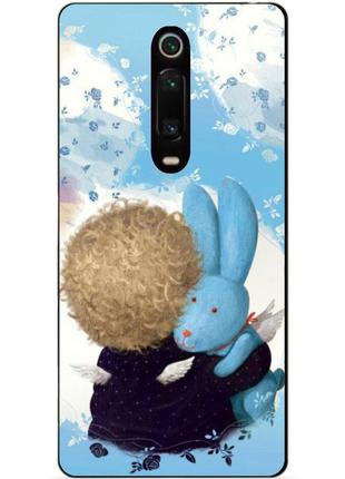 Силиконовый чехол бампер для xiaomi mi 9t pro/k20/mi 9t pro/k20 pro с рисунком зайка гапчинская