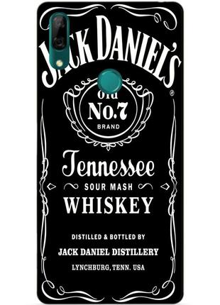 Силіконовий чохол бампер для huawei p smart z з малюнком jack daniels